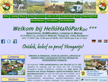 Tablet Screenshot of hellohallopark.eu